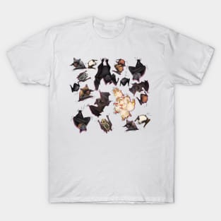 Bats Bats all over v2 T-Shirt